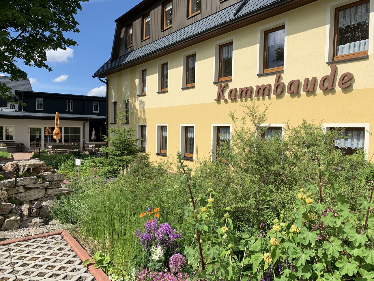 Ansicht Haus Kammbaude Kammbaude_Sommer_2020